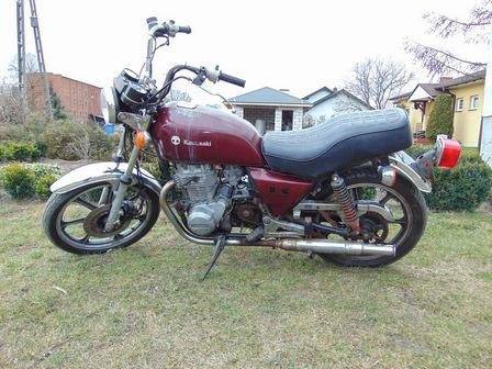KAWASAKI Z440 KZ440 LTD440 SET PODNÓŻEK PRAWY PRZÓ