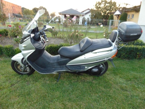 SUZUKI AN400 BURGMAN STOPKA BOCZNA + SPRĘŻYNA