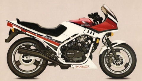 HONDA VF500F PC12 KRÓCIEC WODY