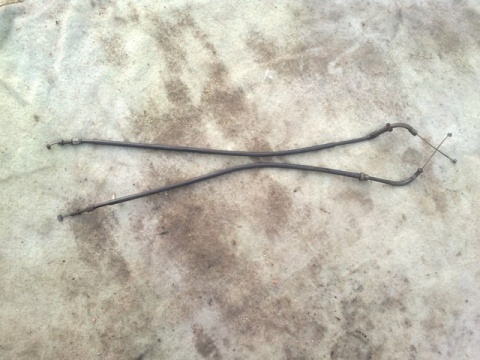 HONDA VF500F PC12 LINKA CIĘGNO GAZU