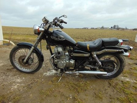 HONDA CA125 REBEL JC24 PRZEWODY AKUMULATORA