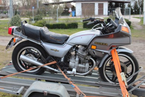 HONDA GL500 SILVER WING PRZEWODY HAMULCOWE PRZÓD