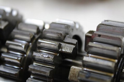 KAWASAKI LTD450 LTD454 SKRZYNIA BIEGÓW + WYBIERAK