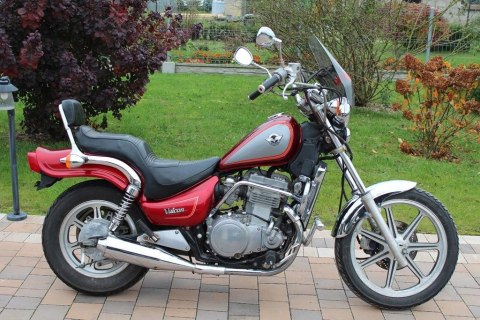 KAWASAKI EN500 VULCAN WAHACZ TYŁ TYLNY