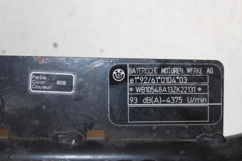 BMW K1200 GT K41 STELAŻ RAMY ZADUPKA OGON TYŁ