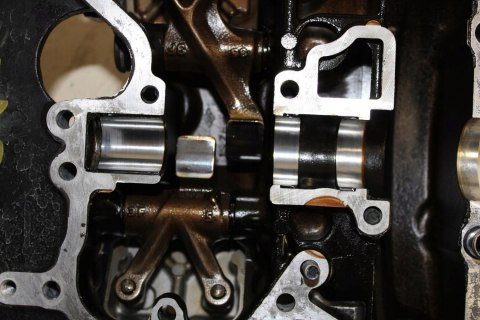 SUZUKI VL800 C50 VOLUSIA POKRYWA GŁOWICY TYŁ