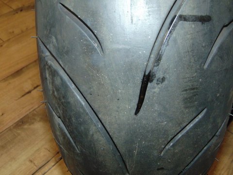 HONDA CBR1000 SC24 DUAL FELGA TYŁ 17CALI + OPONA