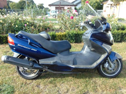 SUZUKI AN650 BURGMAN AIRBOX CENTRALNY