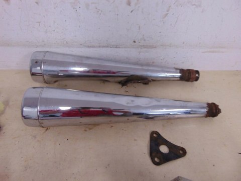 HONDA CX500 PC01 WYDECH LEWY PRAWY