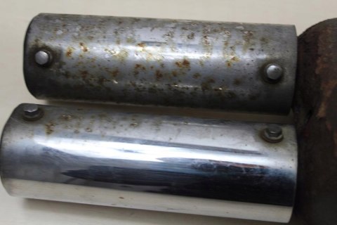 HONDA XL600V TRANSALP PD06 WYDECH TŁUMIK KOŃCÓWKA