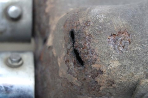 HONDA XL600V TRANSALP PD06 WYDECH TŁUMIK KOŃCÓWKA