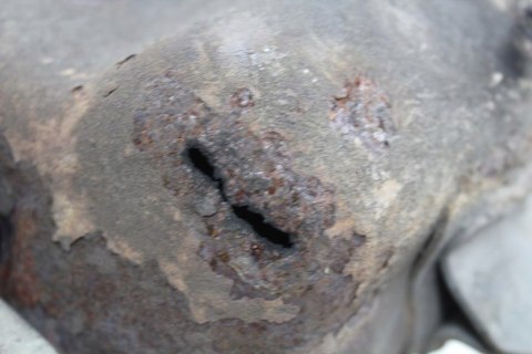 HONDA XL600V TRANSALP PD06 WYDECH TŁUMIK KOŃCÓWKA