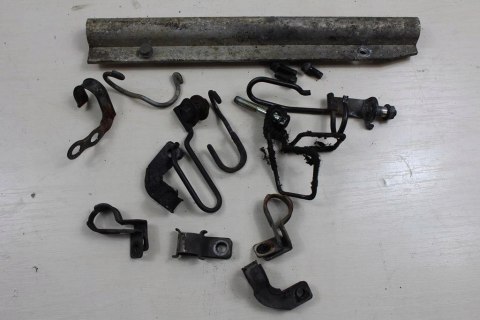 HONDA XL600V TRANSALP PD06 UCHWYTY LINEK PRZEWODÓW