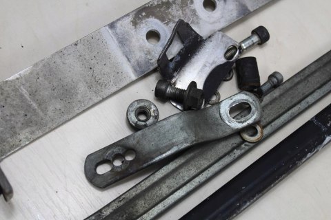 HONDA CX500 STELAŻ SAKW LEWY PRAWY + ŁĄCZNIK