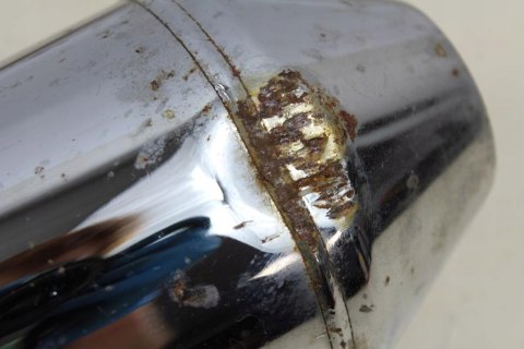 HONDA CX500 WYDECH TŁUMIK LEWY