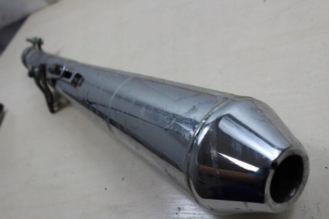 HONDA CX500 WYDECH TŁUMIK LEWY