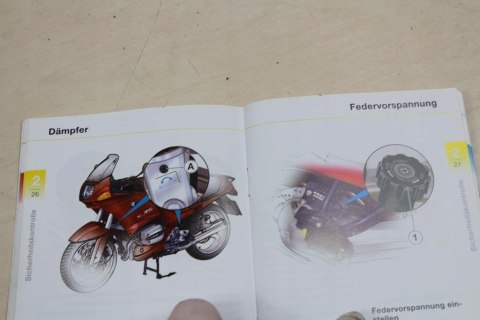BMW R1100 RS MANUAL KSIĄŻKA SERWISOWA NIEMIECKI