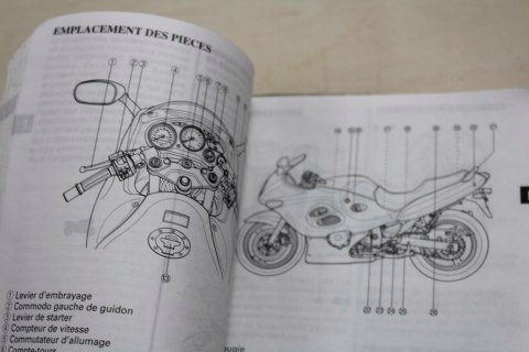SUZUKI GSX600F JAJKO MANUAL INSTRUKCJA OBSŁUGI