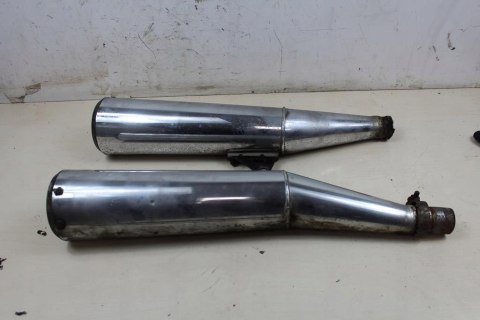 HONDA CX500 PC06 SPORT WYDECH TŁUMIK LEWY PRAWY