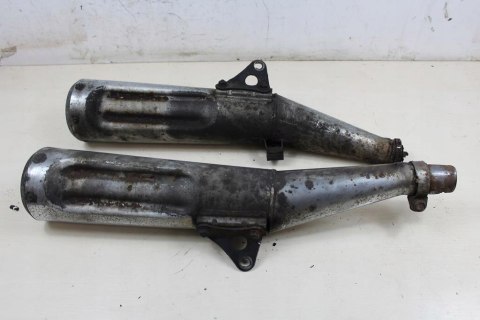 HONDA CX500 PC06 SPORT WYDECH TŁUMIK LEWY PRAWY