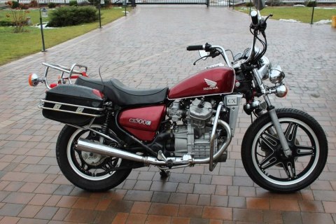 HONDA CX500 C KOLEKTOR WYDECHOWY LEWY