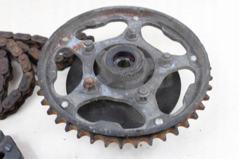 HONDA VF500 MAGNA PC13 ZESTAW NAPĘDOWY 15-44