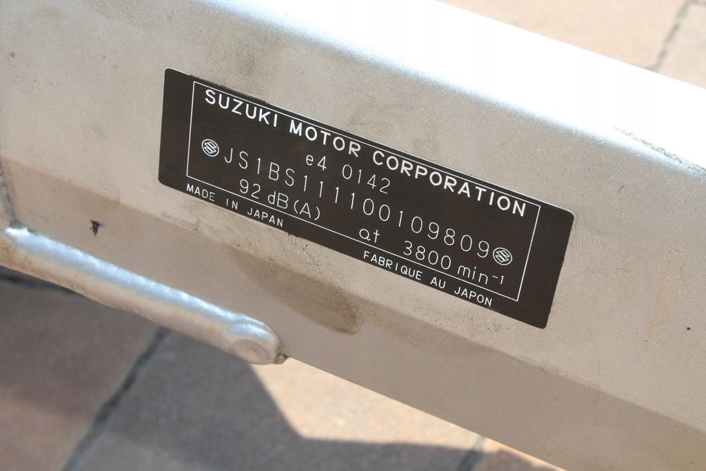 SUZUKI DL1000 V-STROM RAMA + DOKUMENTY 2003