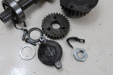 KAWASAKI ZR7 S ZR-7 WAŁEK ZDAWCZY + KOŁA ZĘBATE