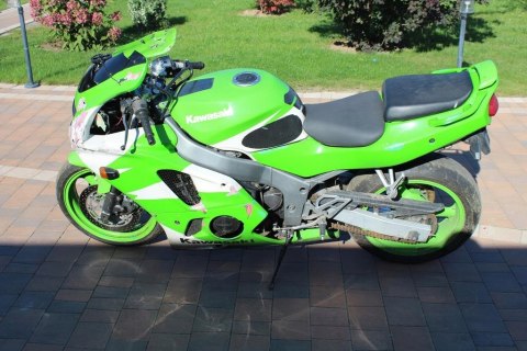 KAWASAKI ZX6R F1 95 WAHACZ + ŚLIZG ŁAŃCUCHA