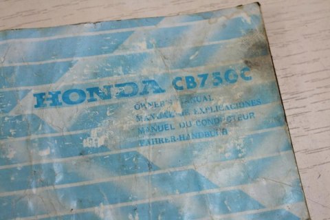 HONDA CB750 RC01 KLUCZ HAKOWY + MANUAL SERWISÓWKA
