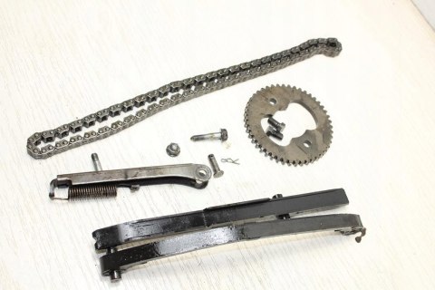 HONDA CB400 N ROZRZĄD KPL ŚLIZGI ŁAŃCUCH NAPINACZ