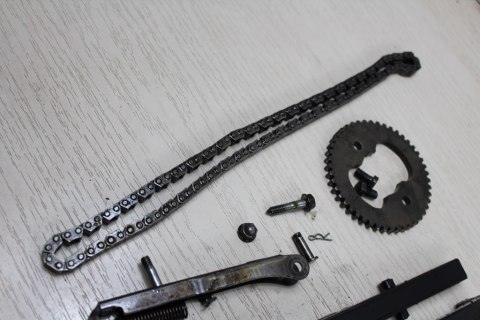 HONDA CB400 N ROZRZĄD KPL ŚLIZGI ŁAŃCUCH NAPINACZ