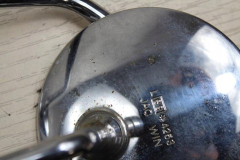 HONDA CB250 MC26 LUSTERKO LEWE PRAWE