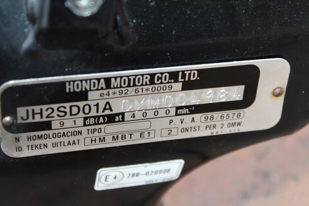 HONDA XL1000 VARADERO SD01 RAMA + DOKUMENTACJA
