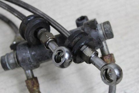 KAWASAKI KZ750 H LTD PRZEWÓD HAMULCOWY PRZÓD OPLOT
