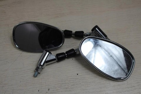 YAMAHA FZ6 N RJ07 LUSTERKO LEWE PRAWE CHROM