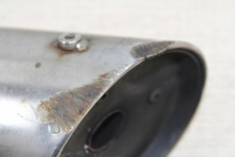 KAWASAKI LTD450 LTD454 KOŃCÓWKA TŁUMIK LEWY WYDECH