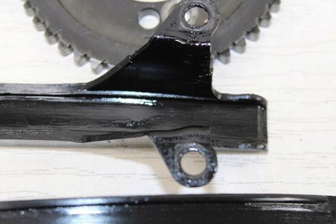 KAWASAKI LTD450 LTD454 ROZRZĄD ŁAŃCUCH ŚLIZGI