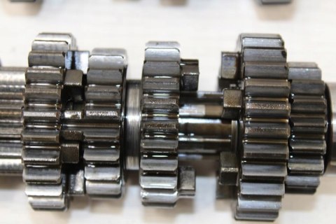 KAWASAKI LTD450 LTD454 SKRZYNIA BIEGÓW WODZIKI KPL