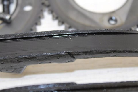KAWASAKI GPX600 R ROZRZĄD + ŚLIZGI + ŁAŃCUCH
