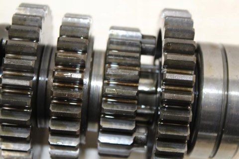 KAWASAKI GPX600 R SKRZYNIA BIEGÓW KOMPLET WODZIKI