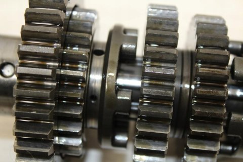 KAWASAKI GPX600 R SKRZYNIA BIEGÓW KOMPLET WODZIKI