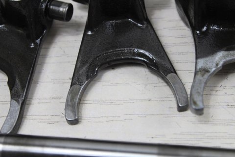 KAWASAKI GPX600 R SKRZYNIA BIEGÓW KOMPLET WODZIKI