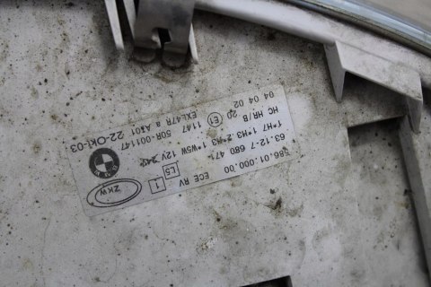 BMW R1150 RT LAMPA PRZÓD REFLEKTOR 7 680 471