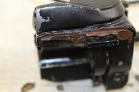 BMW K100 LT UCHWYT KLAMKI LEWEJ SPRZĘGŁA + CZUJNIK