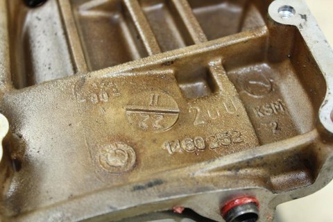 BMW K100 LT CYLINDRY KARTER + TŁOKI BLOK SILNIKA 1460252
