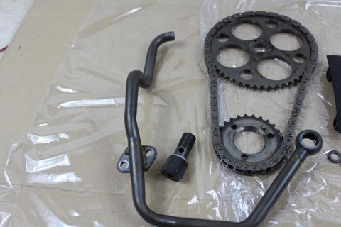 BMW R1100 RT ROZRZĄD PRZÓD + ŚLIZGI + NAPINACZ NAPĘD POMPY