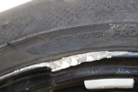 BMW K1300 S K1300S FELGA KOŁO PRZÓD PRZEDNIA 7703824 USZKODZONA + CZUJNIK