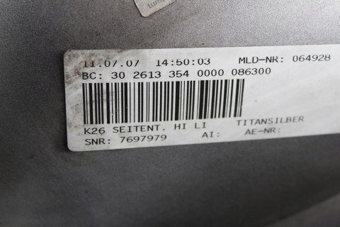 BMW R1200 RT K26 OWIEWKA BOK LEWY 7697979 LAKIER 764