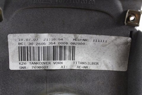 BMW R1200 RT K26 OWIEWKA CENTRALNA ZBIORNIKA PALIWA 7698007 LAKIER 764